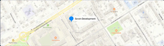 Карта Seven Development в 2GIS